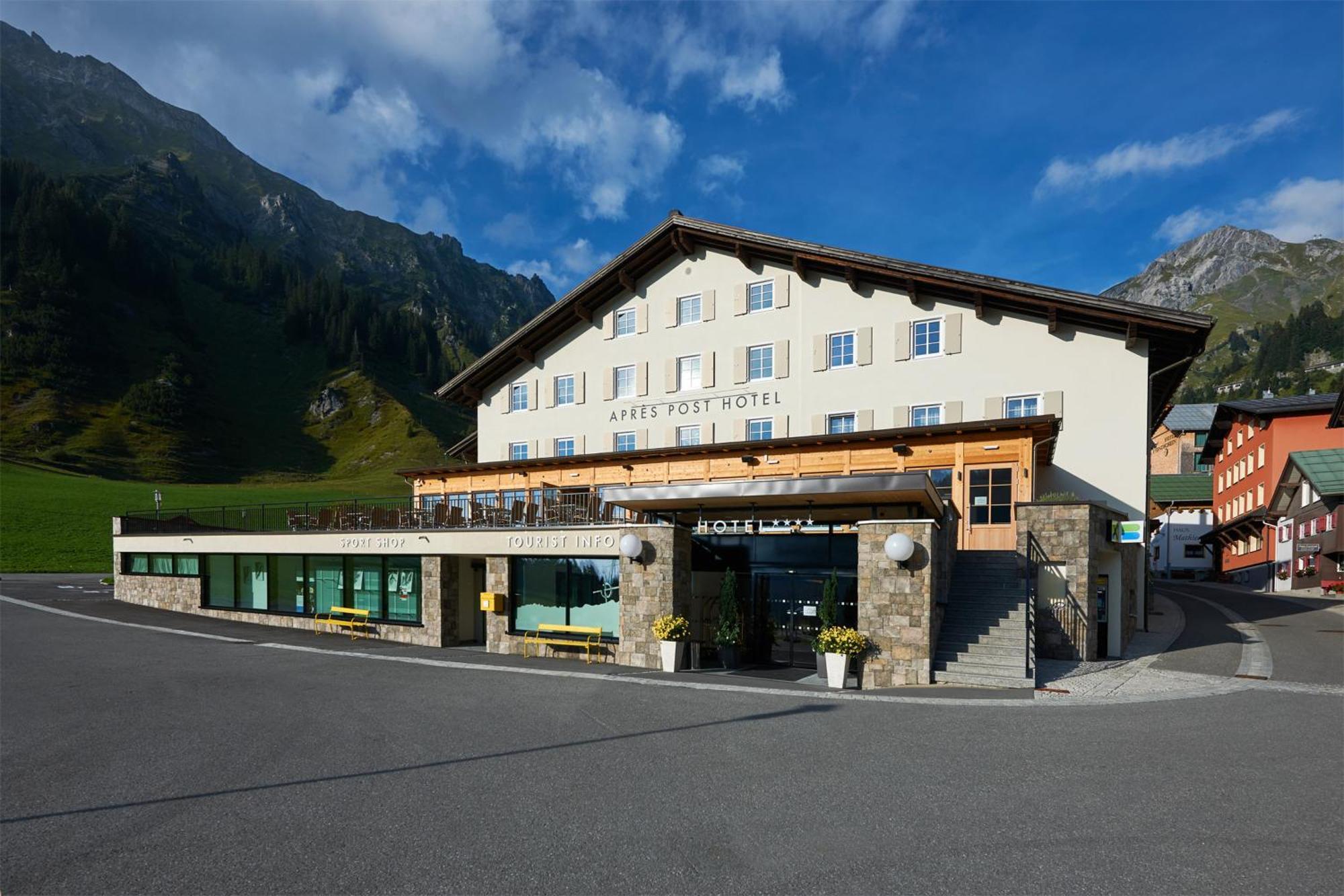 Apres Post Hotel Stuben am Arlberg Eksteriør billede